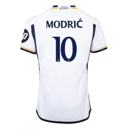 Dres Real Madrid Luka Modric #10 Domaci 2023-24 Kratak Rukav